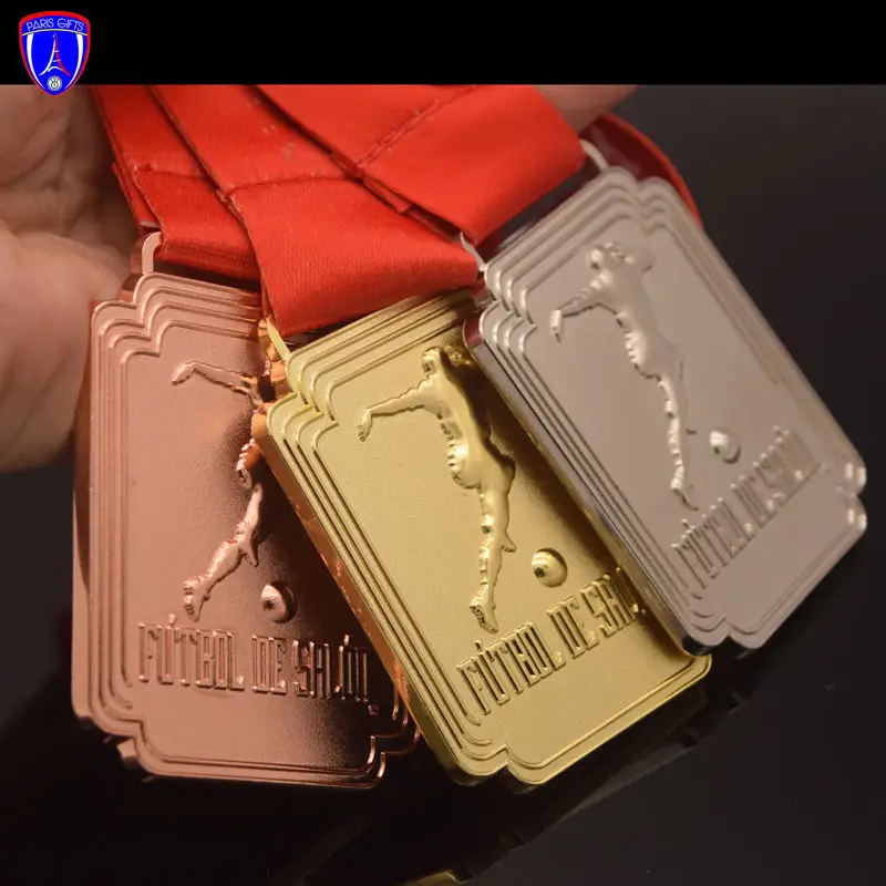 Medallas deportivas 3D de Canadá para futbolistas primero y segundo con medalla de béisbol de baloncesto Medallas de natación monocromáticas de San Benito