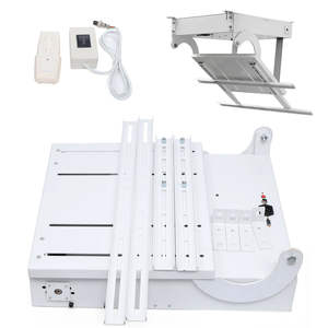 32-100 بوصة سقف حامل تليفزيون بين قوسين التلقائي أسفل الوجه بمحركات تلفزيون رفع السقف التحكم عن بعد للمناصب الرئيسية غرفة الفندق - Product Image 4