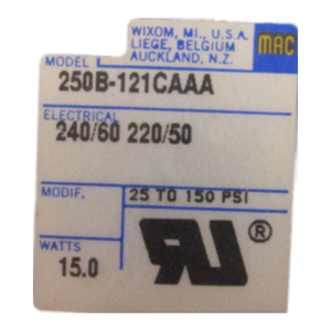 Válvulas Nuevas 57C-11-121CA Solenoide 250B-121CAAA 57C11121CA 220V CN Válvulas Solenoide 57C-11-121CA 250B-121CAAA 57C11121CA - Product Image 3
