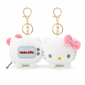 Großhandel Bestseller Plüschtiere <span class=keywords><strong>Hello</strong></span> Kitty Anime Retro <span class=keywords><strong>TV</strong></span> Twin Plüsch-Schlüsselanhänger 4 Zoll Kawaii Niedliche Kuschelige Arcade-Spiel-Figuren für Kinder - Product Image 1