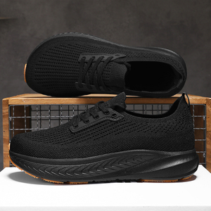 <span class=keywords><strong>Scarpe</strong></span> da Corsa Ortopediche da Uomo Comode, Traspiranti, Sportive, in Mesh Morbido, <span class=keywords><strong>con</strong></span> Punta Larga, Allacciate e Antiscivolo - Product Image 4