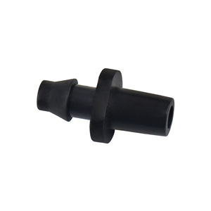 Connecteur d'irrigation goutte à goutte micro-asperseur noir 6 mm, raccord de tube capillaire 1/4 pouce, joint de tuyau d'eau pour usage en jardin - Product Image 4