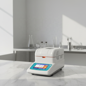 Medidor de Umidade Digital 0.005g SF-120A Equipamento de Medição de Umidade Halógeno para Teste de Teor de Umidade 1 Ano de Garantia 220V - Product Image 3