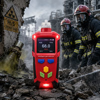 Détecteur portable de H2S, testeur de gaz sulfureux, antidéflagrant, étanche, anti-poussière, affichage numérique, enregistrement des données, espace confiné