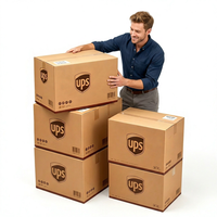 Cajas de Envío UPS para Mercancías Generales, Transporte Express de Carga, de China a Estados Unidos, Europa, Emiratos Árabes Unidos, Servicio Puerta a Puerta