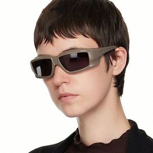 Lunettes de soleil rectangulaires Y2K tendance 2023 pour le cyclisme et les sports de plein air, style punk, pour hommes et femmes - Product Image 3