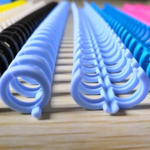 Nhựa Đầy Màu Sắc 30-Hole Loose Leaf Binders Vòng Ràng Buộc Gai Combs Cho DIY Giấy A4 B5 Máy Tính Xách Tay Album - Product Image 2