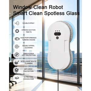 Robot Limpiacristales EaegE RZ2-19 Eléctrico 240V, Limpiador Automático con Detección de Bordes y Navegación Inteligente - Product Image 2