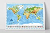 Mapa del Mundo para Rascar, Mapa de Viajes con Alta Calidad y Personalizable, Gran Venta