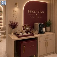 Ensemble de manucure et pédicure de luxe haut de gamme M&S Beauty, mobilier professionnel pour salon de manucure, tables à ongles, chaise de pédicure