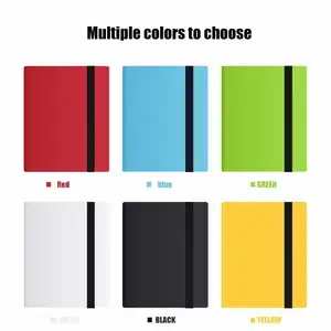 Hot Selling Mini Card Binder Compact Storage Mini Cards 4 Pocket Trading Card Binder