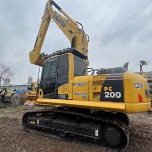 Pc200-8 Pc200 PC200-8 a utilisé des machines de terrassement japonaises d'excavatrice de KOMATSU 20 tonnes a employé la machine PC200 - Product Image 1
