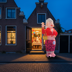 Neues Design Hot Selling Charaktere Ballon Werbung Aufblasbare Figuren Aufblasbare Sarah und Abraham Holland Cartoon - Product Image 1