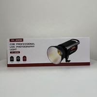 Lumière COB réglable 3200K-7000K 150W pour appareil photo et création de contenu
