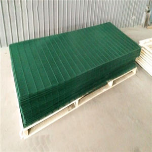 Panneau de clôture de sécurité en acier revêtu de chlorure de polyvinyle 3D, maille de 6 mm, durable, écologique, noir, galvanisé, carré - Product Image 2