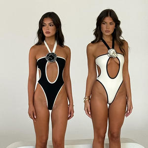 Bikini à fleurs 3D pour filles maillots de bain à séchage rapide pour femmes maillot de bain une pièce pour femmes ensembles de bikini sexy pour femmes - Product Image 1