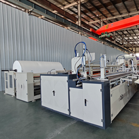 Machine de fabrication de papier toilette entièrement automatique 2026 YC-1880A avec pompe |   60 pièces/min Haute capacité Certifié CE Conception économe en énergie Garantie 3 ans