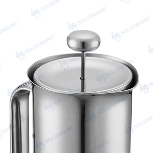 IF <span class=keywords><strong>Design</strong></span> Award Isolé En Acier Inoxydable Presse Française Cafetière - Product Image 2