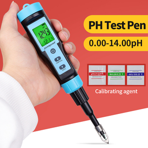 Xách Tay Kỹ Thuật số PH Meter YY-1030 đèn nền Bột Đất pH không thấm nước kiểm tra bút với kim loại kính bảo vệ điện cực - Product Image 2