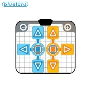Pour <span class=keywords><strong>Nintendo</strong></span> Wii accessoires couverture de danse Portable antidérapant EVA Double personne tapis de danse pour Console de jeu - Product Image 1
