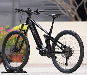 Aluminum Mid <b>Drive</b> Mountain Bike 12-Speed Four-Piston Hydraulic <b>Disc</b> Brakes Waterproof Soft Tail Suspension Wheeltop EDS - Product Image 5