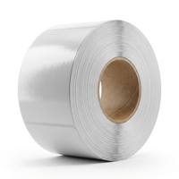 Papier autocollant sur mesure en petit rouleau, papier couché, spécifications pour l'impression d'étiquettes d'expédition et d'adresses