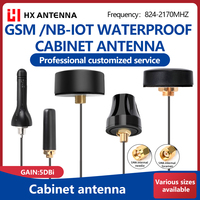 Antenne magnétique pour armoire GSM quadri-bande, 850/900/1800/1900 MHz, fixation par vis pour routeur GSM industriel / télémétrie