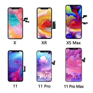 适用于Iphone 6 7 8的液晶显示屏适用于Iphone X Xr Xs Max液晶触摸屏适用于Iphone 11 12 13 Pro Max更换