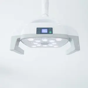 Luz LED dental comutada por sensor para unidade de cadeira odontológica 12 lâmpadas luz LED dental