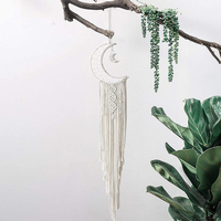 Moon Star Big Dream Catchers Carillons éoliens nordiques faits à la main Home Styling Dreamcatcher Ornament Decor