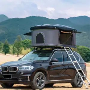 Nova Chegada Automático ABS hidráulico Colchão + escada ao ar livre barraca do carro de camping suv telhado barraca do telhado do carro