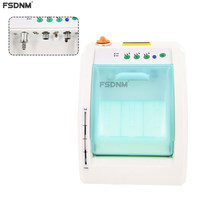 Dispositivo de mantenimiento FSDNM azul para piezas de mano de alta y baja velocidad, módulo de pulverización de triple salida con función de enjuague interno y nebulización de aceite