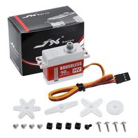 PDI-HV4216MG 0.10 Sec/60 42g Boîtier entièrement métallique Moteur servo DC sans balais de taille moyenne pour voitures RC, bateaux et pièces d'avions RC