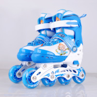 Patins à roulettes quad en ligne pour enfants filles et garçons 3 en 1 avec roulements ABEC-7 entièrement lumineux