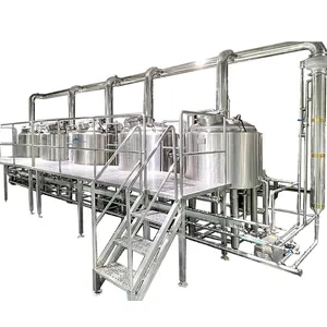 Kleine Modell brauerei 5HL Brau kessels ystem Bier fermenter 500l Bierbrau anlage für Bar