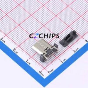 HC-TYPE-C-16P-LC06A USB Connector Through hole Component (THT) Connector Type-C Female Through Hole 16P - Product Image 2