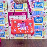 Tablette éducative pour enfants de 7 pouces Android 15, 8 Go + 256 Go, avec écran IPS pour la protection des yeux, meilleur cadeau pour les garçons et les filles