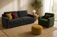 Tissu de canapé en chenille, tissu d'ameublement en peluche 100% polyester, luxueux et doux, vente en gros pour ensemble de canapés, meubles de salon, textile