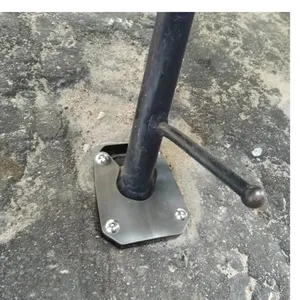 แผ่นขยายขาตั้งข้างสำหรับ HONDA <span class=keywords><strong>VFR1200X</strong></span> DCT VFR1200 VFR800X 1200 VFR1200 ขาตั้งข้างแบบขยายสำหรับรถ Cross Tourer - Product Image 1