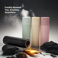 Tasse thermos sous vide en acier inoxydable 316 Tasse à eau rapide Séparation du thé Valeur de couleur élevée pour cadeau d'affaires pour hommes et femmes