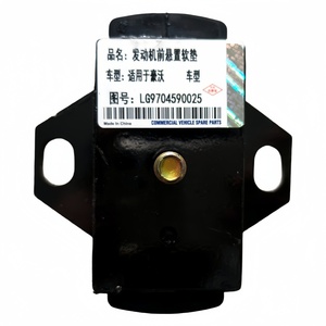 Pièces de rechange de haute qualité pour systèmes de moteurs de camions LG9704590025 Support en caoutchouc avant du moteur pour Sinotruk Howo - Product Image 5