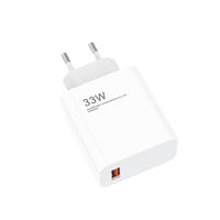 Chargeur rapide USB 33W pour téléphone portable Redmi Turbo Charge, chargeur de voyage avec câble USB, adaptateur secteur USB à charge rapide 33W