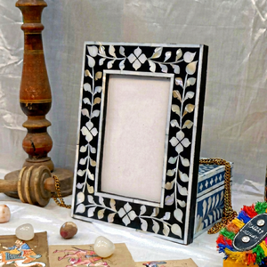 Premium Bone Inlay Wooden Photo <b>Frame</b> Handmade Mosaic Custom Modern Classic Decorative Portrait Display <b>Frame</b> Home Decor - Product Image 1