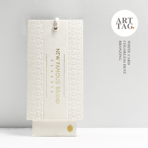Étiquettes personnalisées à accrocher pour vêtements, cartes de marque pour hommes et femmes, livraison gratuite - Product Image 3