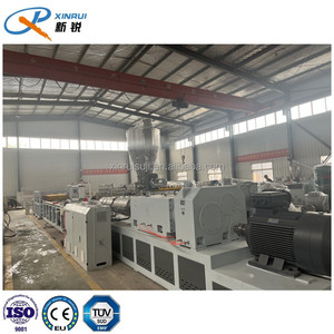PVC <span class=keywords><strong>WPC</strong></span> Bảng điều khiển cửa máy <span class=keywords><strong>WPC</strong></span> rỗng bảng cửa khung cửa máy đùn dây chuyền sản xuất - Product Image 2