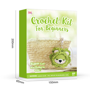Learn to Animal Crochet Kit <b>for</b> <b>Beginners</b> Crochet <b>Set</b> With Step-By-Step Video Tutorials DIY <b>Knitting</b> Supplies Kids Adults - Product Image 2