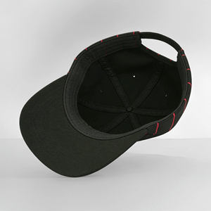 Gorra de Béisbol Snapback de 5 Paneles con Visera Plana, Estilo Retro, Bordado Personalizado OEM, con Cordón, para Campamento y Deportes al Aire Libre, Modelo 256, Sin Estructura - Product Image 6