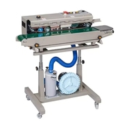 Machine de scellage verticale semi-automatique électrique KOEN DBF-1000A pour sacs en plastique avec dispositif de purge d'azote pour l'alimentation et les boissons