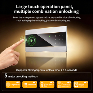 CEQSAFE Coffre-fort intelligent de sécurité domestique antivol avec application TUYA, empreinte digitale biométrique et code numérique - Product Image 5