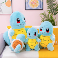 Boneka Squirtle Lucu, Boneka Kura-kura, Boneka Ragdoll Grosir, Figur Mesin Cakar, Hadiah Ulang Tahun